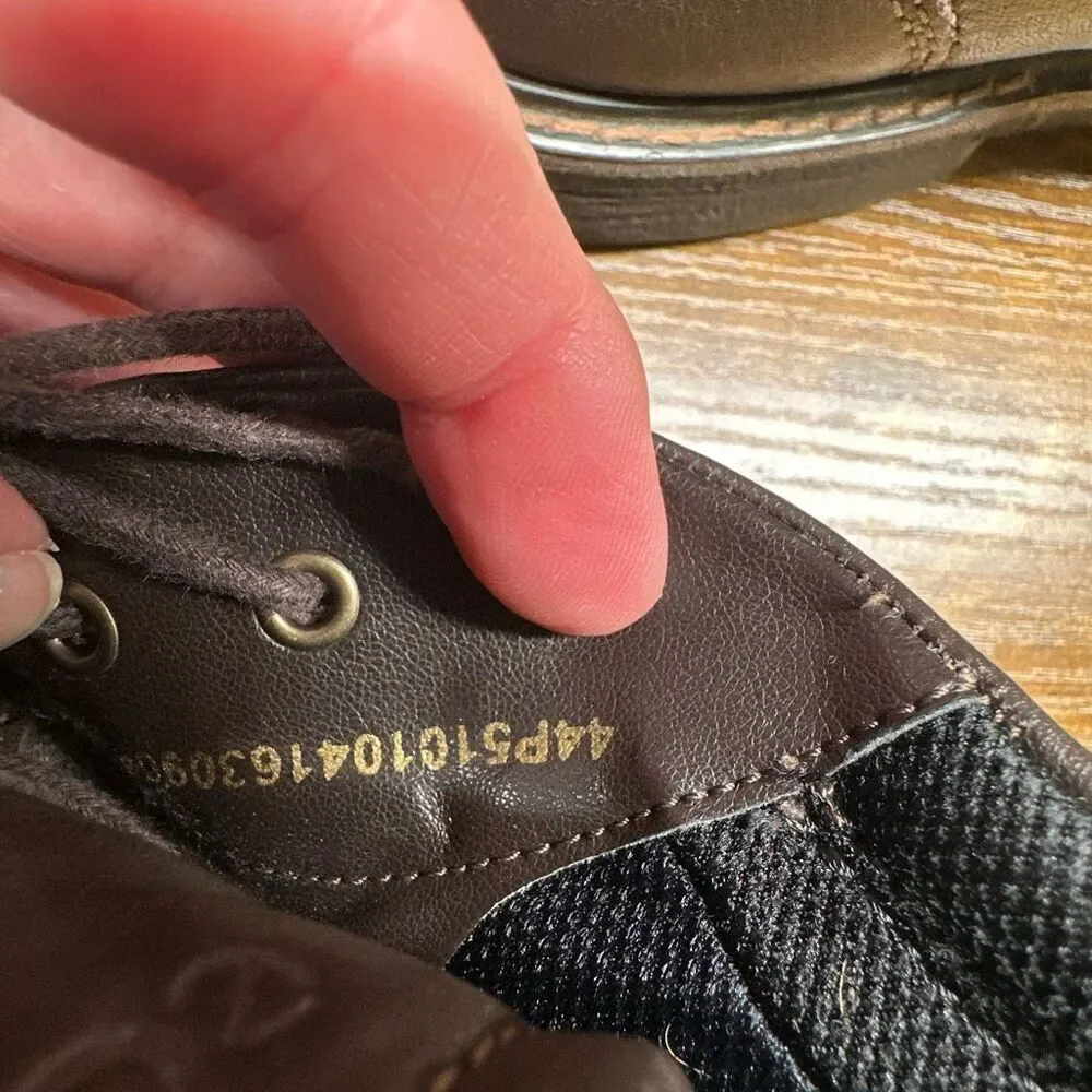 ECCO Turn GTX Gore-Tex Lace-Up Brown Chukka‎ Boots Size 44EU 11US